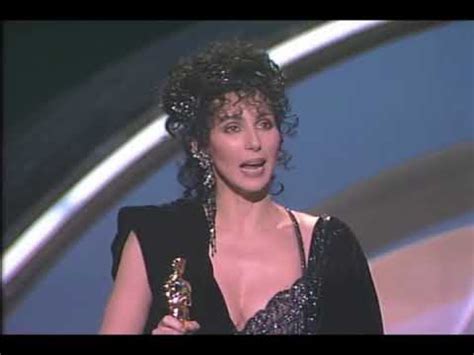 oscars 1988|cher wins best actress 1988.